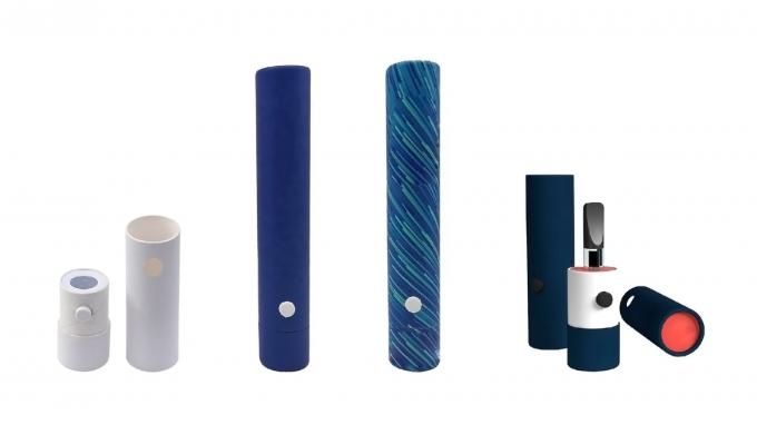 Childproof Cylinder Paper Tube Packaging Eco Friendly ODM Available 1