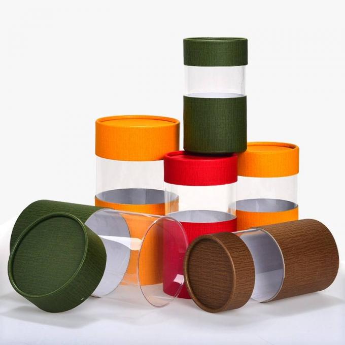 Blister Cardboard Box With Clear Window , ODM hot stamping window gift boxes 4