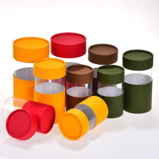 Blister Cardboard Box With Clear Window , ODM hot stamping window gift boxes 3