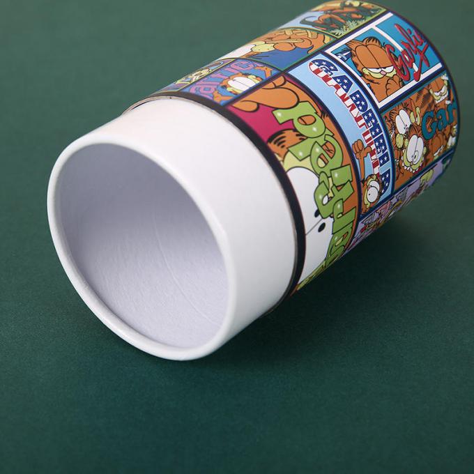 Foam Paper Composite Cans 200mm Diameter 2mm Thickness Embossed 2
