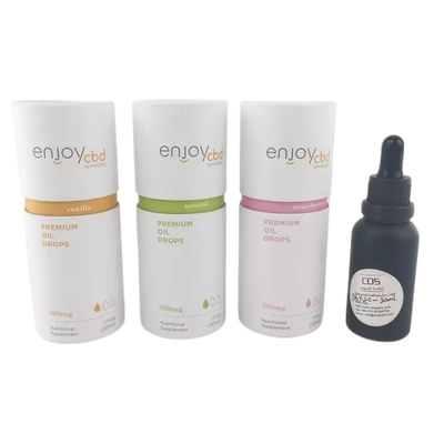 Paper Tube Packaging for 30ml Essential Oil Bottle Paper Container for Cosmetics