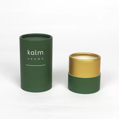Biodegradable Cosmetic Paper Tube Packaging For Essential Oil Bottle