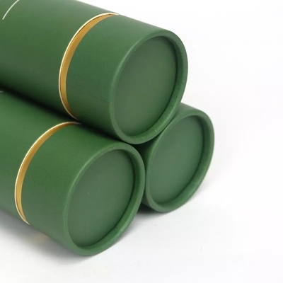 Biodegradable Cosmetic Paper Tube Packaging For Essential Oil Bottle