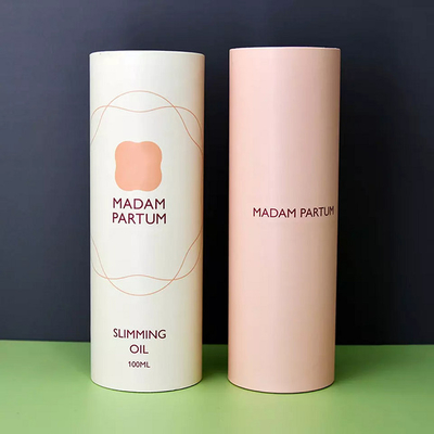 Eco Friendly Cosmetic Essential Oil Paper Tube Container For Perfume
