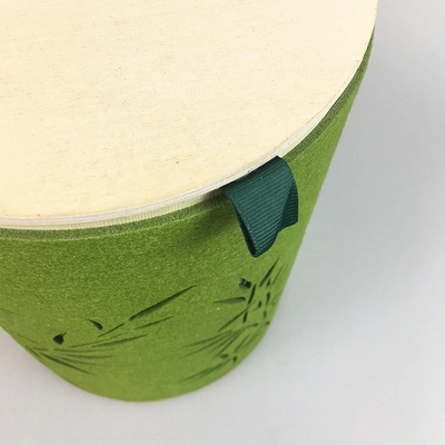 Cylindrical Custom Printed Tea Boxes , CMKY Tea Carton Boxes OEM Available