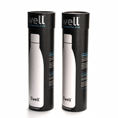 OEM Cardboard Wine Tube , High Level Paperboard Wine Cylinder Packaging