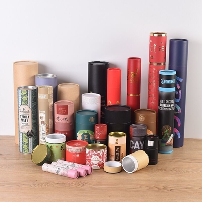 Satin Paper Tube Food Packaging , ODM Food Grade Cardboard Tubes