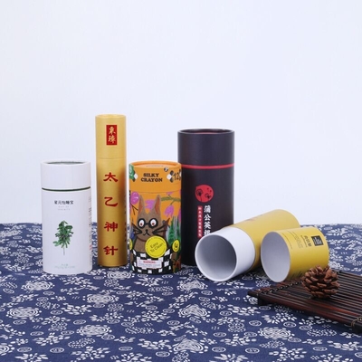 Satin Paper Tube Food Packaging , ODM Food Grade Cardboard Tubes