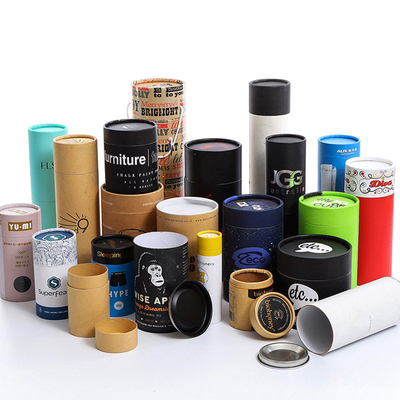 Satin Paper Tube Food Packaging , ODM Food Grade Cardboard Tubes