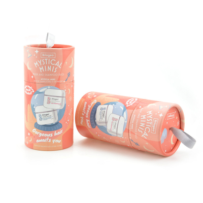 CMYK Cardboard Paper Tube Cosmetic Packaging Shampoo Round Tube ODM Available