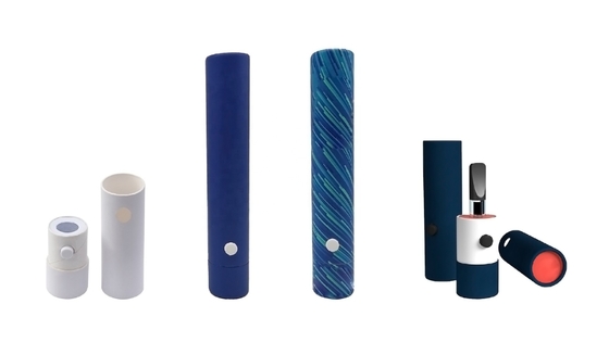 Childproof Cylinder Paper Tube Packaging Eco Friendly ODM Available