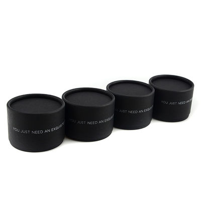 CMYK Biodegradable Paper Tubes , Recyclable Paper Tube Candle Packaging
