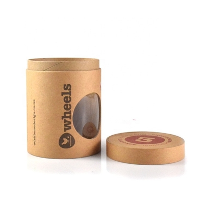 Biodegradable Cardboard Box With Plastic Window Glossy Laminated Multifunction