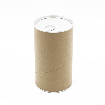 Multifunctional Paper Composite Cans OEM Accepatable Silk Printing